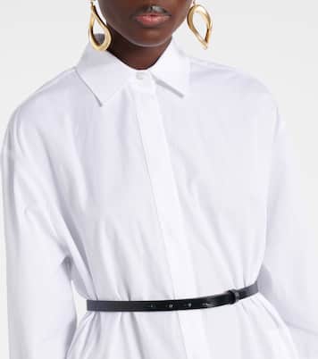 Hemdblusenkleid aus Baumwollpopeline | Max Mara