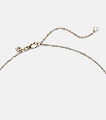 Butterfly 14kt gold necklace with diamonds | Sydney Evan