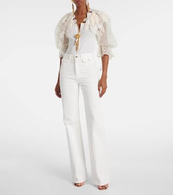 High-rise flared jeans | Chloé