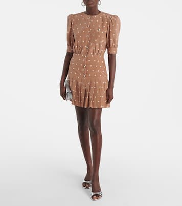 Minikleid aus Seide  | Alessandra Rich