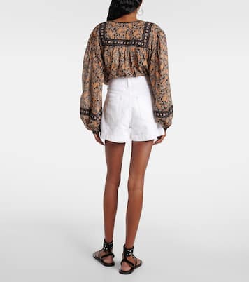 The Charm denim shorts | Frame