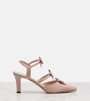 Bowow 75 leather slingback pumps | Valentino Garavani