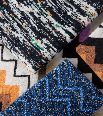 Murrina set of 2 cotton terry towels | Missoni