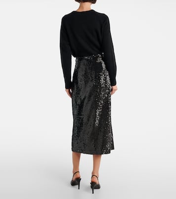 Bleistiftrock mit Pailletten | Emilia Wickstead