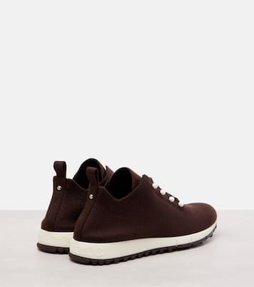 Baskets Veles en cachemire à ornements | Jimmy Choo