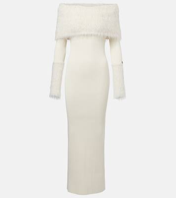 Robe longue à encolure bardot | Jean Paul Gaultier