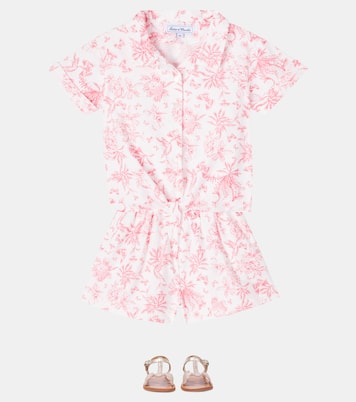 Set aus Top und Shorts aus Baumwolle | Tartine et Chocolat