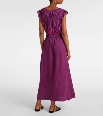 Linda linen maxi skirt | Velvet