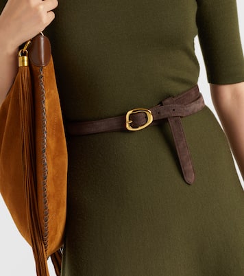 Gürtel Rwenzori aus Veloursleder | Amanu