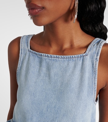 Top aus Denim | Ganni