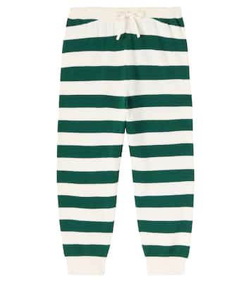 Manis striped cotton sweatpants | Konges Sløjd