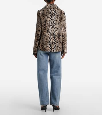 Leila leopard-print jacket | Rixo