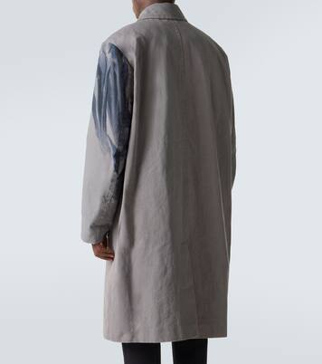 Randale floral cotton trench coat | Dries Van Noten