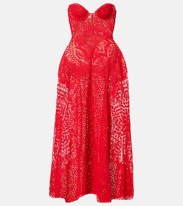 Midikleid aus Häkelstrick | Magda Butrym