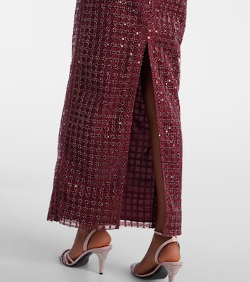 Beaded maxi dress | Rotate