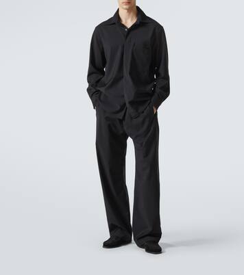 Wool overshirt | Saman Amel