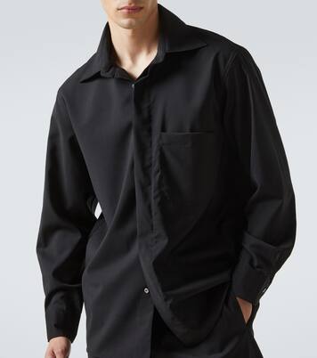 Wool overshirt | Saman Amel