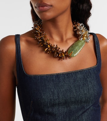 Abito midi in denim | Dries Van Noten