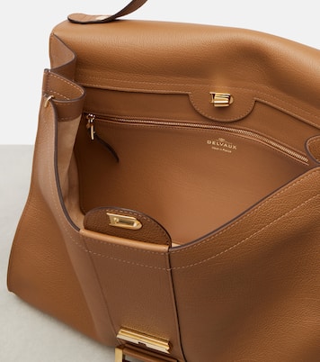 Brillant Large leather shoulder bag | Delvaux