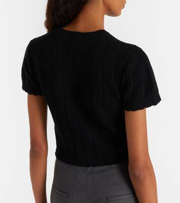 x Amelia Gray The Getaway cashmere crop top | Frame
