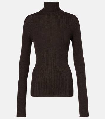 Ribbed-knit wool sweater | Calvin Klein Collection
