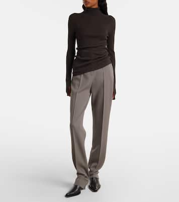 Ribbed-knit wool sweater | Calvin Klein Collection