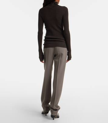 Ribbed-knit wool sweater | Calvin Klein Collection