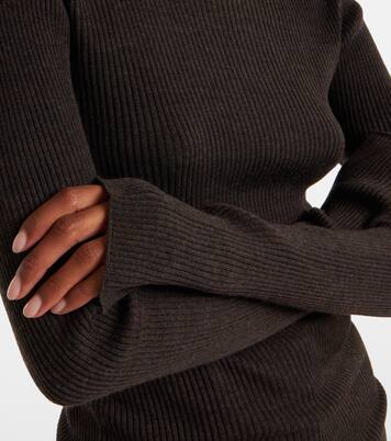 Ribbed-knit wool sweater | Calvin Klein Collection