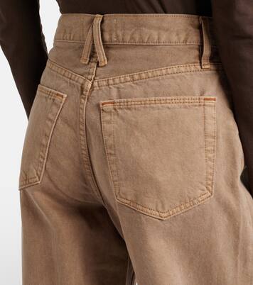 Cassie high-rise straight jeans | Slvrlake