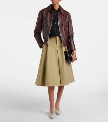 Babouche leather pumps | Le Monde Béryl