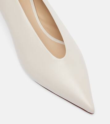 Babouche leather pumps | Le Monde Béryl