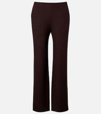 Lauren jersey wide-leg pants | Leset