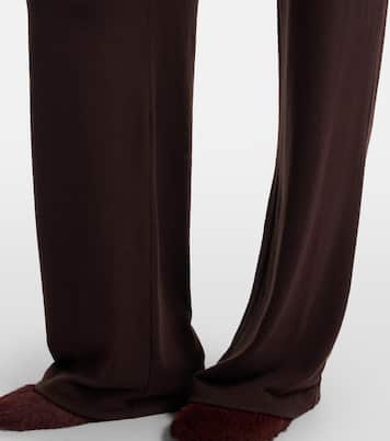 Lauren jersey wide-leg pants | Leset