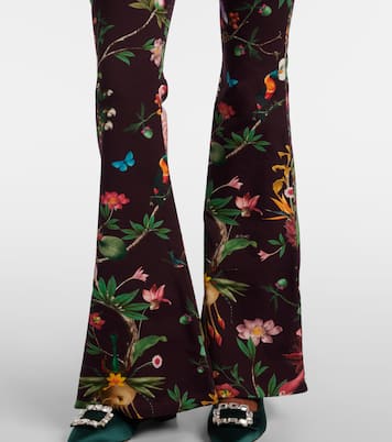 Schlaghose Meditation aus einem Baumwollgemisch  | La DoubleJ