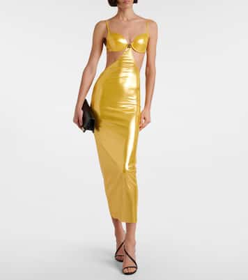 Cutout midi dress | Roberto Cavalli