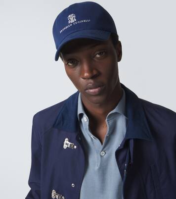 Canvas baseball cap | Brunello Cucinelli