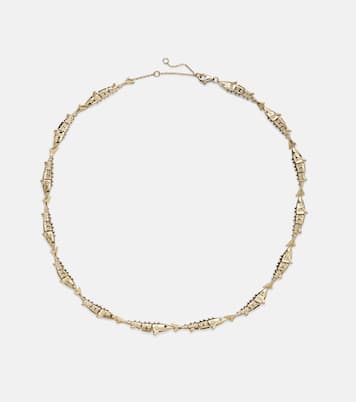 Collier Marlin en or 9 ct et diamants  | Yvonne Léon