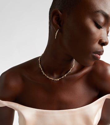 Collier Marlin en or 9 ct et diamants  | Yvonne Léon