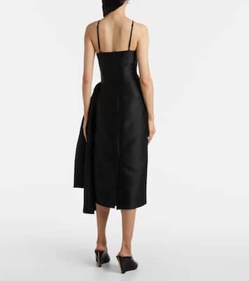 Midikleid aus Satin | Shushu/Tong