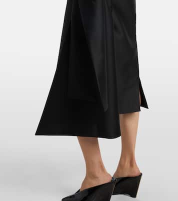 Midikleid aus Satin | Shushu/Tong