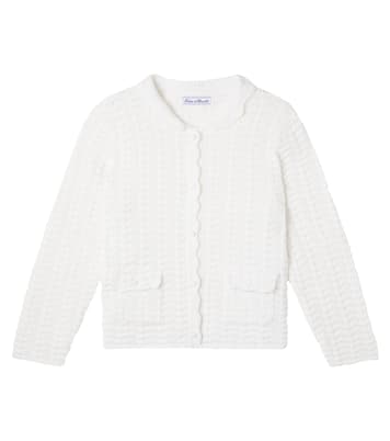 Open-knit cotton cardigan | Tartine et Chocolat