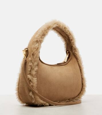 Wander suede top-handle bag | Miu Miu