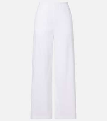 Destino linen-blend wide-leg pants | Max Mara