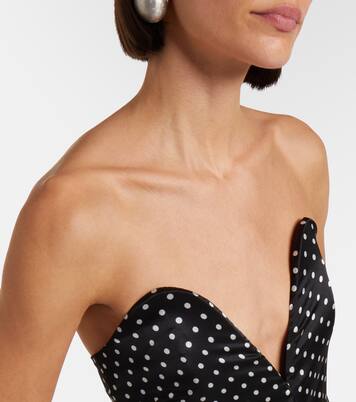 Polka-dot silk romper | Jean Paul Gaultier