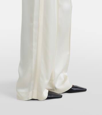 Weite Hose aus Satin | Vince