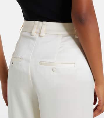 Weite Hose aus Satin | Vince