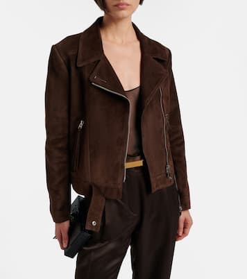 Suede biker jacket | Tom Ford