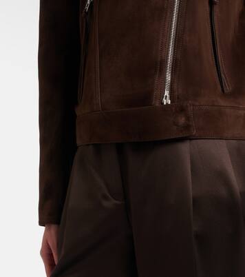 Suede biker jacket | Tom Ford