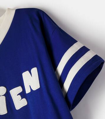 Appliqué cotton T-shirt | Mini Rodini