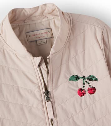 Veste bomber Juna à sequins | Konges Sløjd